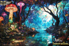 Fantasy Photograph of an Amazing Alien World