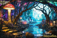 Fantasy Photograph of an Amazing Alien World