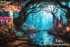 Fantasy Photograph of an Amazing Alien World