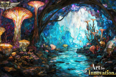 Fantasy Photograph of an Amazing Alien World