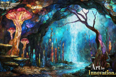 Fantasy Photograph of an Amazing Alien World