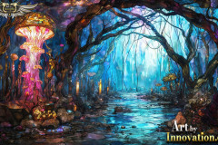 Fantasy Photograph of an Amazing Alien World