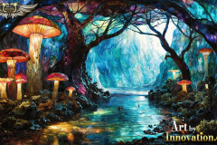 Fantasy Photograph of an Amazing Alien World