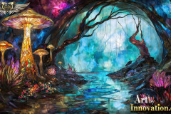 Fantasy Photograph of an Amazing Alien World