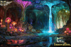 Fantasy Photograph of an Amazing Alien World