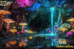 Fantasy Photograph of an Amazing Alien World