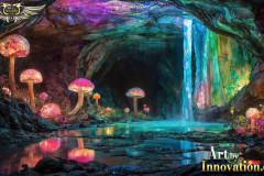 Fantasy Photograph of an Amazing Alien World