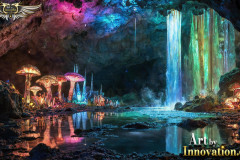 Fantasy Photograph of an Amazing Alien World