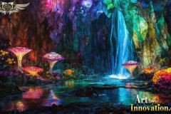 Fantasy Photograph of an Amazing Alien World