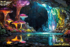 Fantasy Photograph of an Amazing Alien World