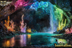 Fantasy Photograph of an Amazing Alien World