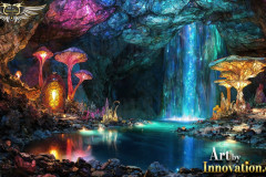 Fantasy Photograph of an Amazing Alien World