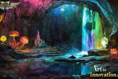 Fantasy Photograph of an Amazing Alien World