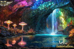 Fantasy Photograph of an Amazing Alien World