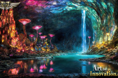 Fantasy Photograph of an Amazing Alien World