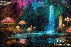 Fantasy Photograph of an Amazing Alien World