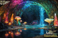 Fantasy Photograph of an Amazing Alien World