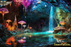 Fantasy Photograph of an Amazing Alien World