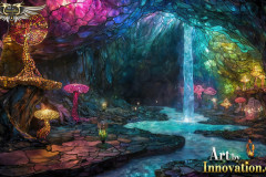 Fantasy Photograph of an Amazing Alien World