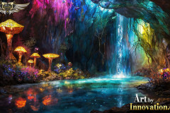 Fantasy Photograph of an Amazing Alien World