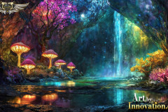 Fantasy Photograph of an Amazing Alien World