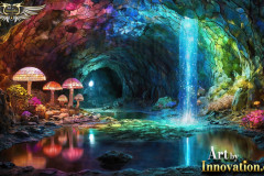 Fantasy Photograph of an Amazing Alien World