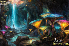 Fantasy Photograph of an Amazing Alien World