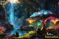 Fantasy Photograph of an Amazing Alien World