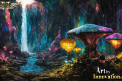 Fantasy Photograph of an Amazing Alien World