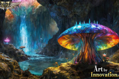 Fantasy Photograph of an Amazing Alien World