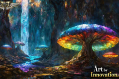 Fantasy Photograph of an Amazing Alien World