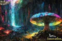 Fantasy Photograph of an Amazing Alien World