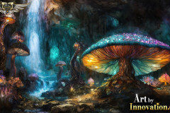 Fantasy Photograph of an Amazing Alien World