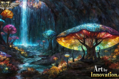 Fantasy Photograph of an Amazing Alien World