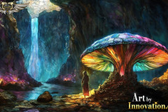 Fantasy Photograph of an Amazing Alien World