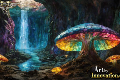 Fantasy Photograph of an Amazing Alien World