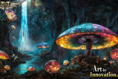 Fantasy Photograph of an Amazing Alien World