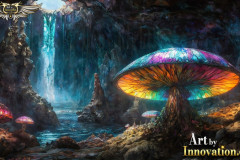 Fantasy Photograph of an Amazing Alien World