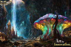 Fantasy Photograph of an Amazing Alien World