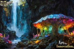 Fantasy Photograph of an Amazing Alien World