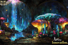 Fantasy Photograph of an Amazing Alien World