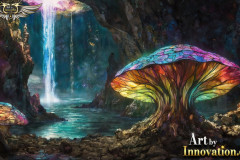 Fantasy Photograph of an Amazing Alien World