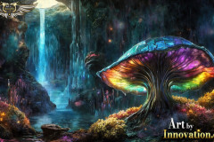 Fantasy Photograph of an Amazing Alien World