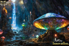 Fantasy Photograph of an Amazing Alien World