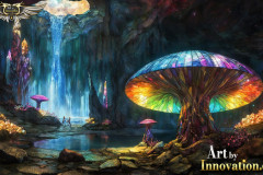 Fantasy Photograph of an Amazing Alien World