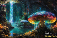 Fantasy Photograph of an Amazing Alien World