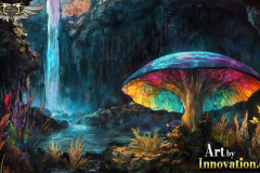 Fantasy Photograph of an Amazing Alien World