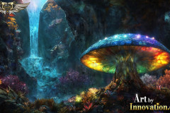 Fantasy Photograph of an Amazing Alien World