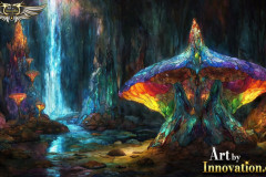 Fantasy Photograph of an Amazing Alien World