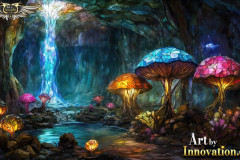 Fantasy Photograph of an Amazing Alien World